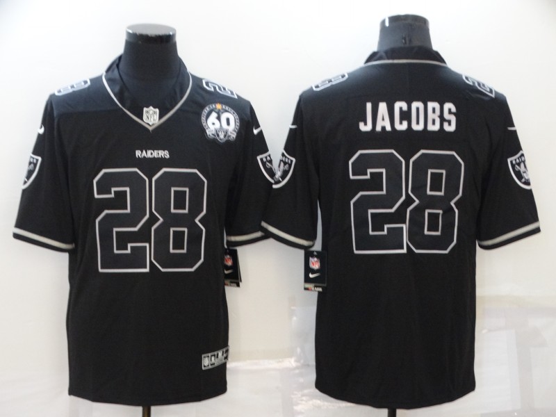 2022 Men Nike NFL Oakland Raiders 28 Jacobs black limited Vapor Untouchable jerseys